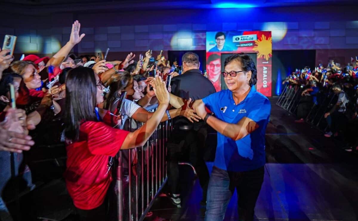 Former Interior Secretary and senatorial candidate Benhur Abalos Jr. vowed to prioritize legislation aimed at addressing the country’s persistent brownouts, high electricity costs, irrigation support, and reforms to the Rice Tariffication Law if elected to the Senate.